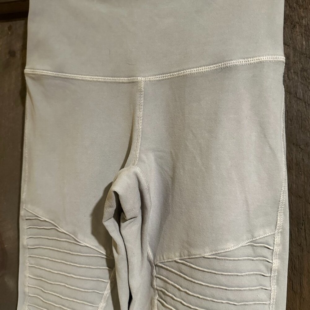 Alo Suede Moto Pants
